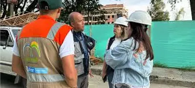 La construcción del puente de la calle 19 en La Ceja finalizará en tres semanas