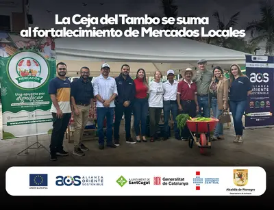 La Ceja del Tambo recibió su dotación para  Mercados Locales