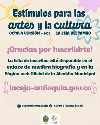 Con más de 80 personas inscritas, se cerró la convocatoria de “Estímulos a las Artes y la Cultura en su 8va versión”